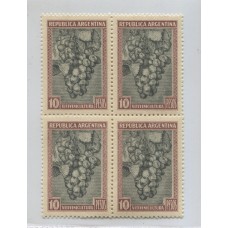 ARGENTINA 1935 GJ 764A PROCERES Y RIQUEZAS 1, CUADRO MINT U$ 78